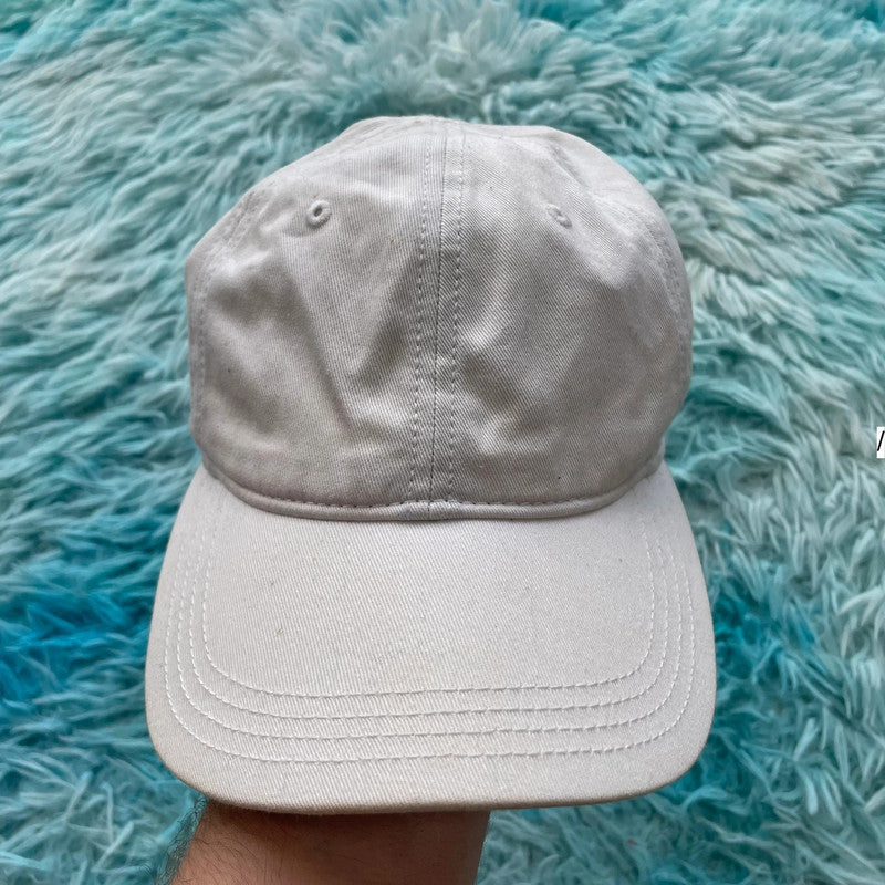 White Lacoste Cap