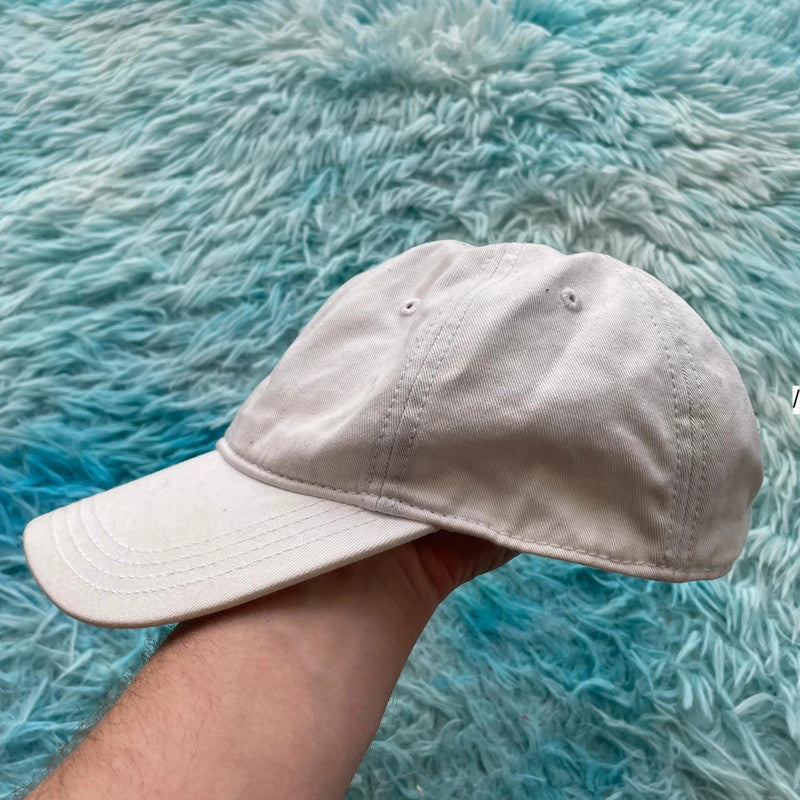 White Lacoste Cap