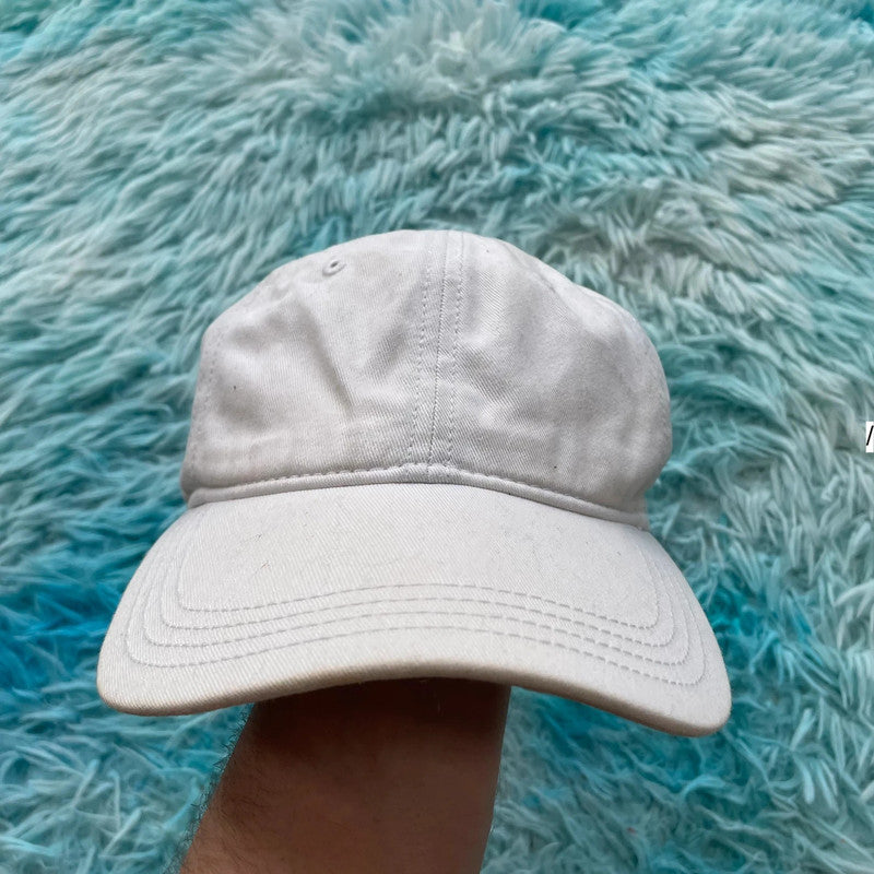 White Lacoste Cap
