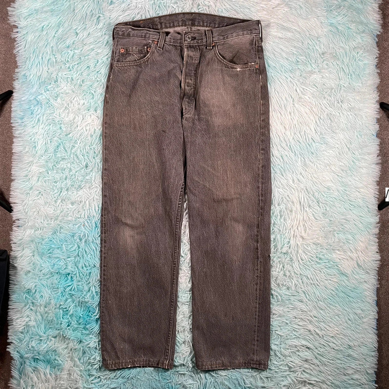 Vintage 90s Levi’s 501 Jeans Straight Leg - 34W 30L