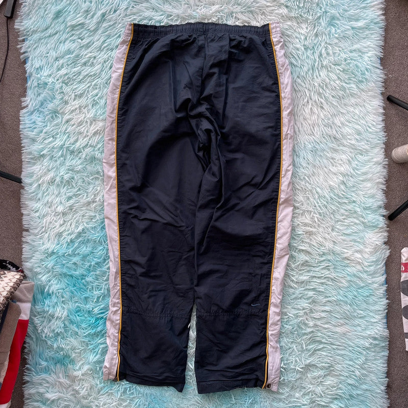 Vintage 90s Navy Nike Baggy Tracksuit Bottoms - XL