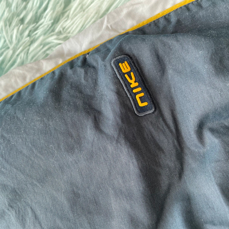 Vintage 90s Navy Nike Baggy Tracksuit Bottoms - XL