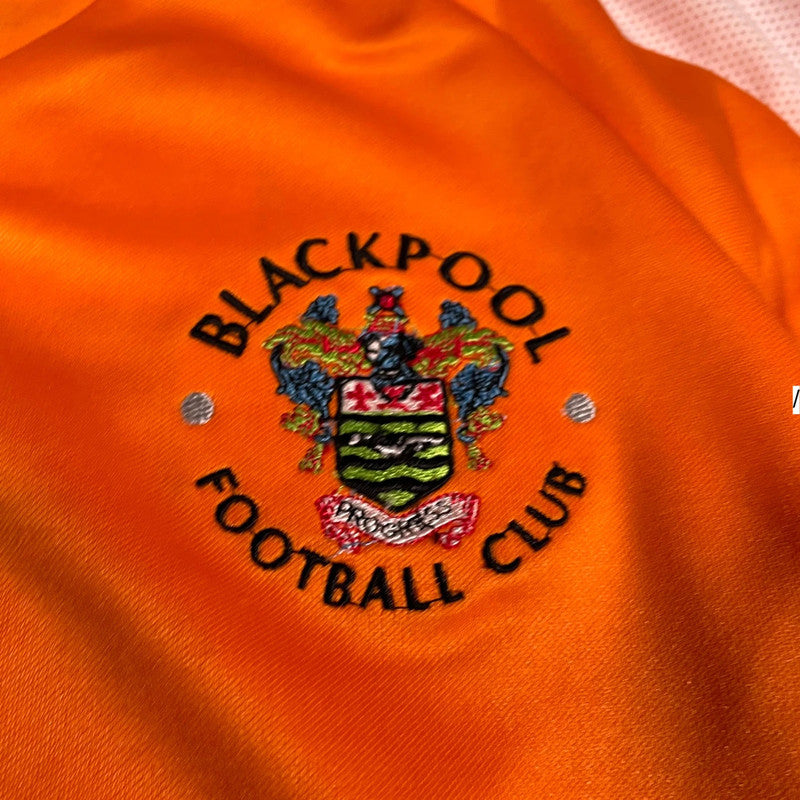 Vintage 2005-07 Blackpool Shirt Uhlsport - Large