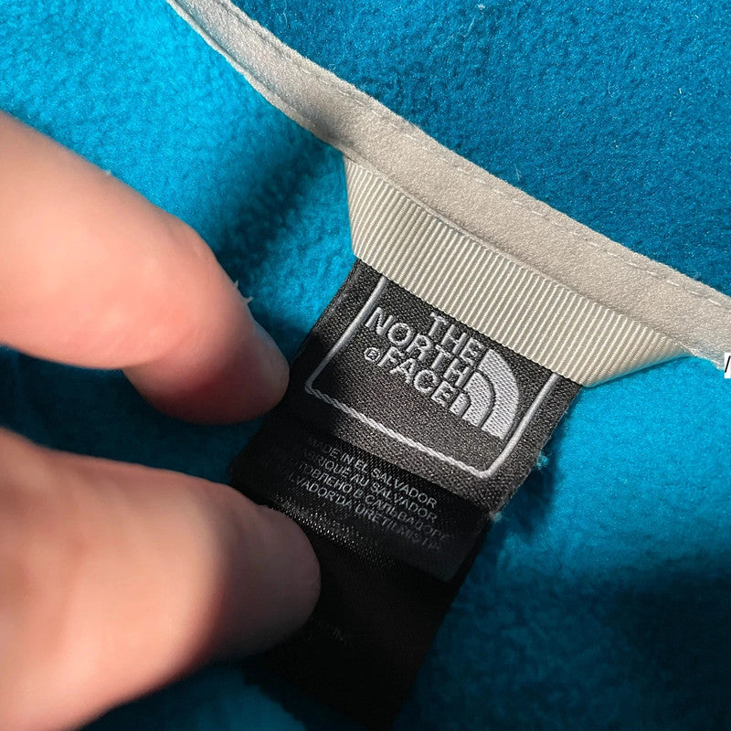Blue & Navy The North Face Fleece Jumper Full Zip - Large