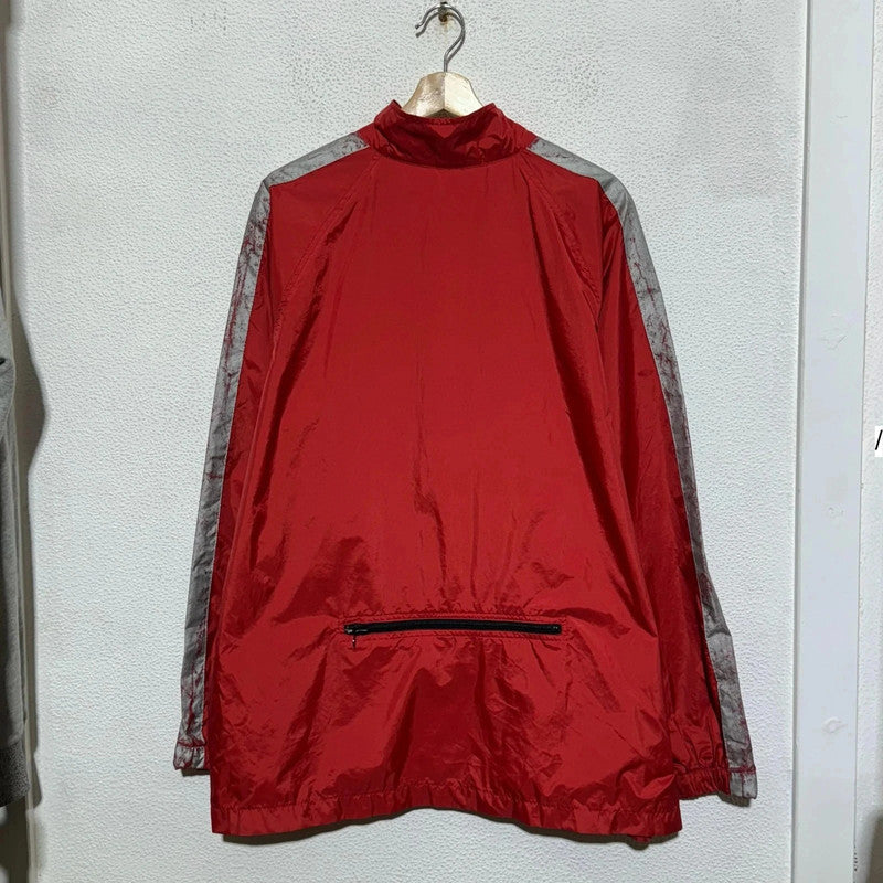 Vintage 00s Red Nike Windbreaker - Large