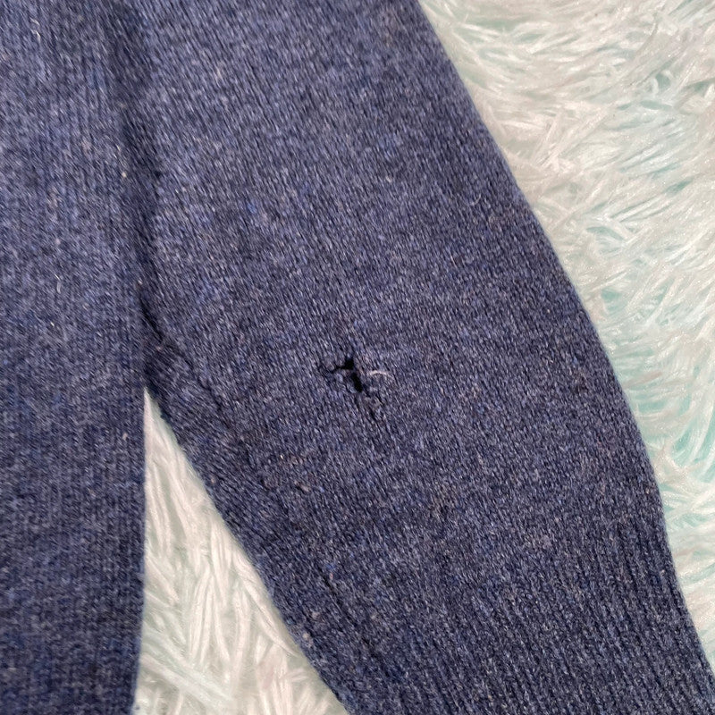 Navy Polo Ralph Lauren Knitted Jumper - Small