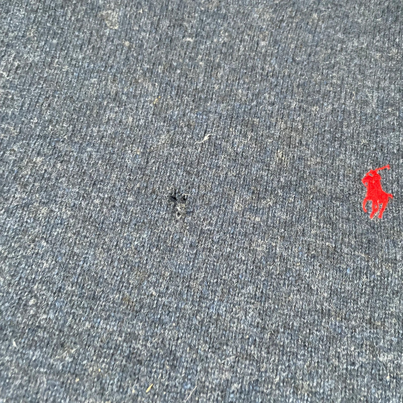 Navy Polo Ralph Lauren Knitted Jumper - Small