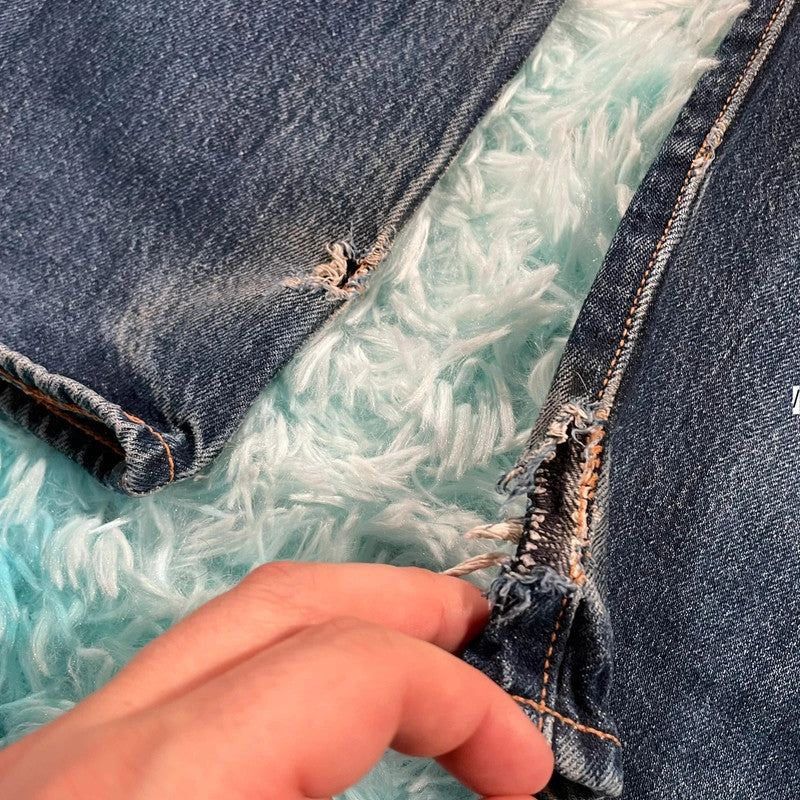Blue Levi’s 501 Premium Jeans Straight Leg - W34 L30