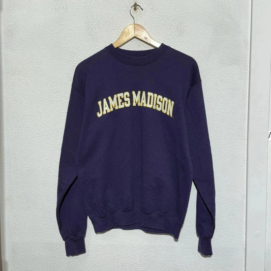 Vintage Purple James Madison College US Champion Sweatshirt - Small