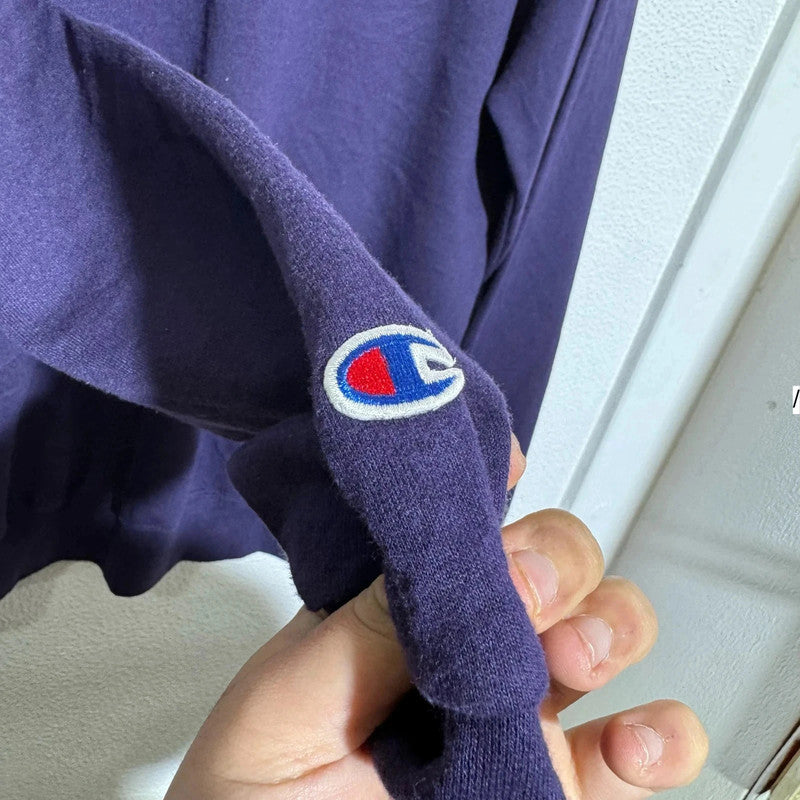 Vintage Purple James Madison College US Champion Sweatshirt - Small