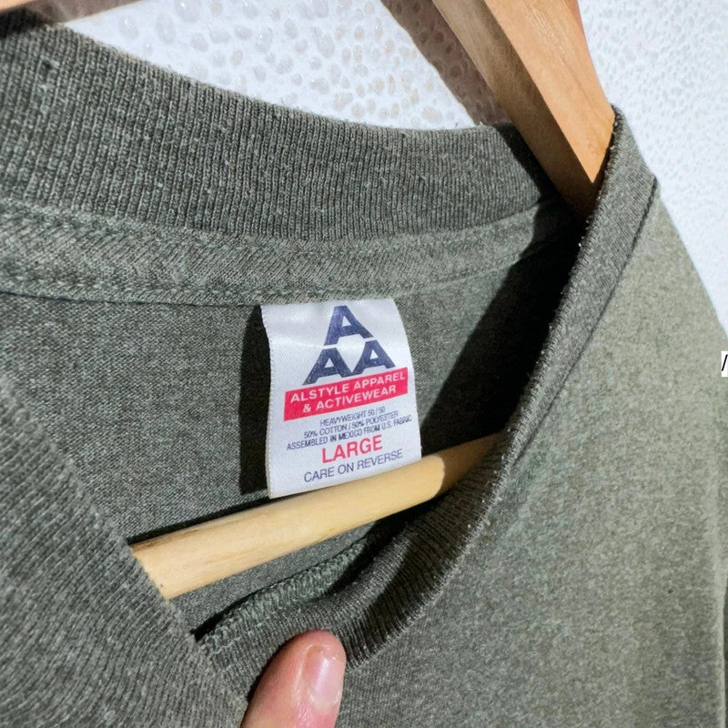 Vintage Khaki Starsailor Graphic T Shirt - Large