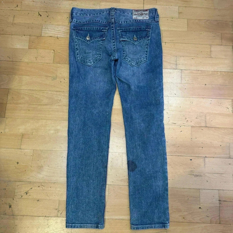 Vintage True Religion Jeans Relaxed Skinny Rocco - 31W
