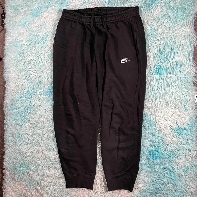 Black Nike Joggers Jogging Bottoms - Large