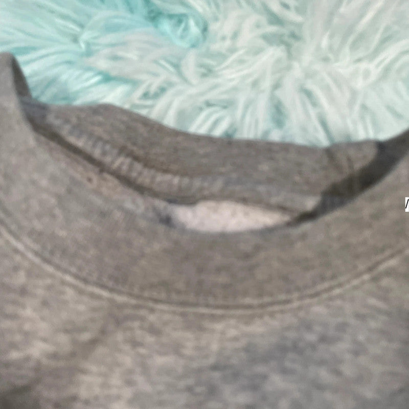 Grey Nike Sweatshirt Plain - Large
