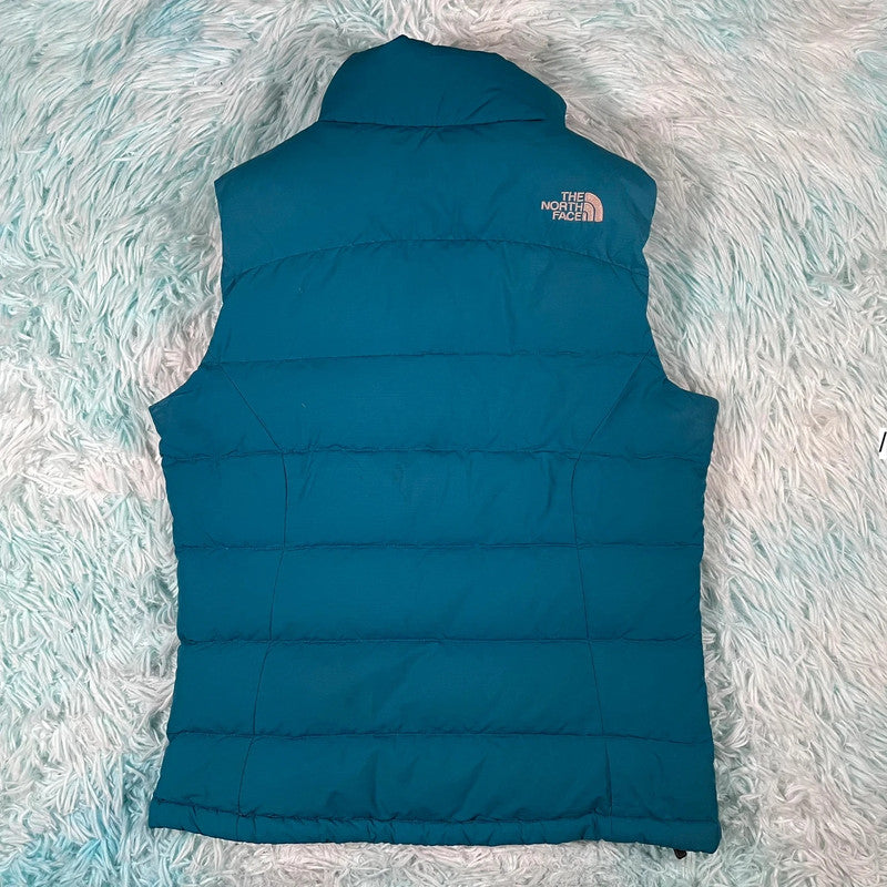 Blue Yhe North Face Gilet Jacket 700 Down Puffer - XS