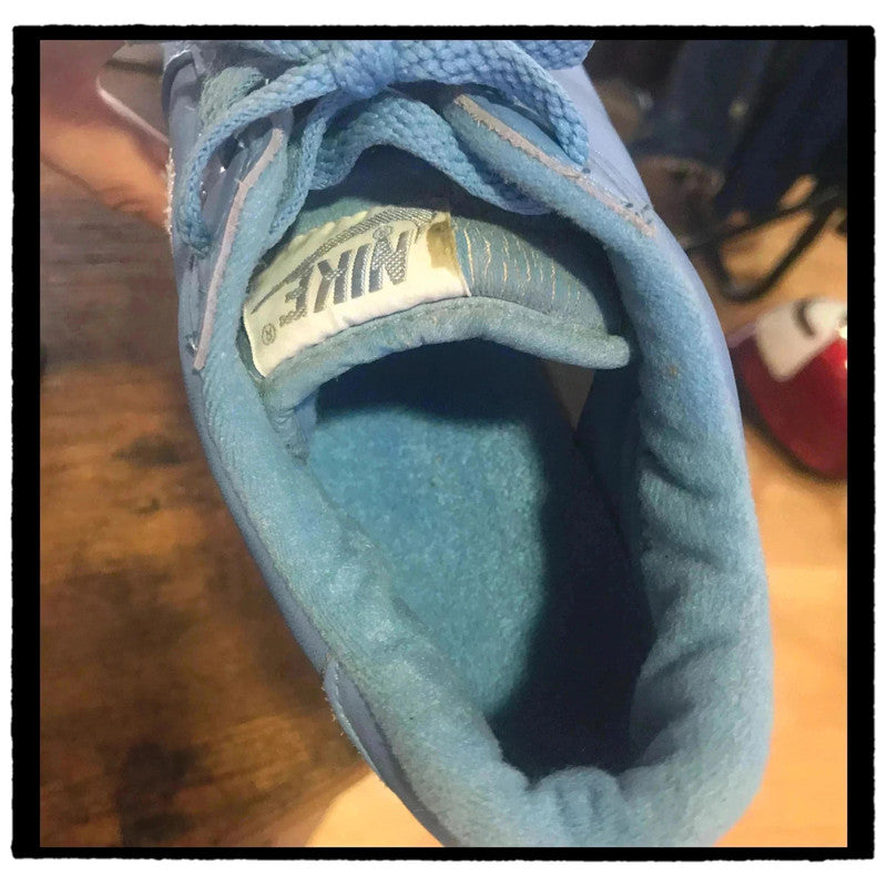 Deadstock 1980s 1986 Blue Nike Cheer Tennis Trainers - US10