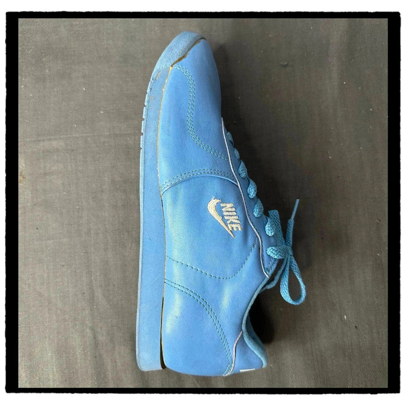 Deadstock 1980s 1986 Blue Nike Cheer Tennis Trainers - US10