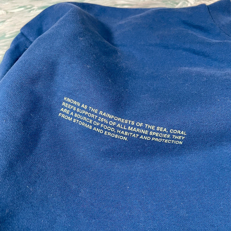 Blue Pangaia Sweatshirt - XS
