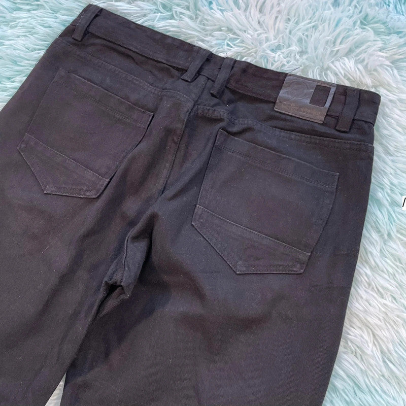 Black Denim Jean Shorts Jorts Noiz - 38W
