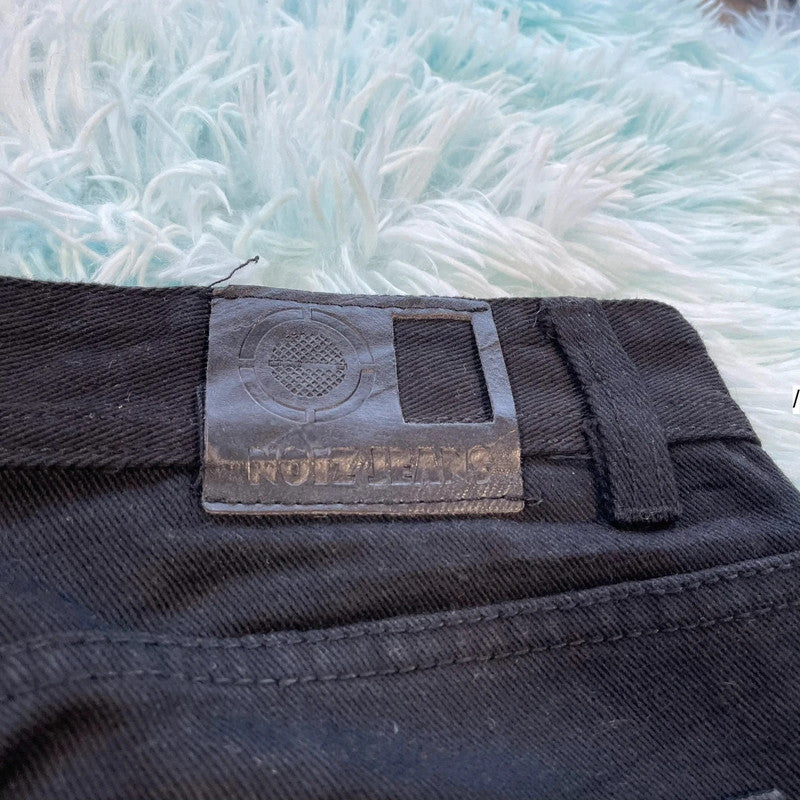 Black Denim Jean Shorts Jorts Noiz - 38W