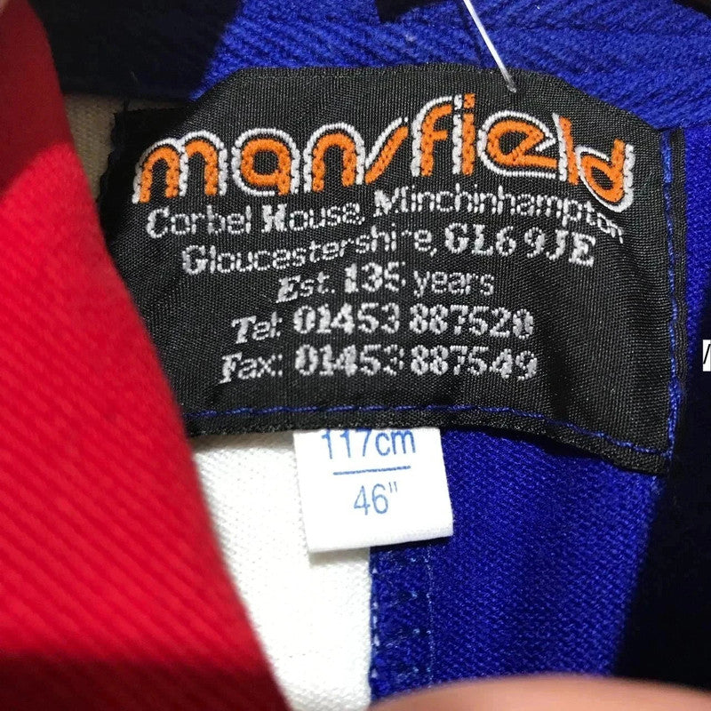 Vintage 2002 Colour Bloc Rugby Shirt BFB Tour - XL