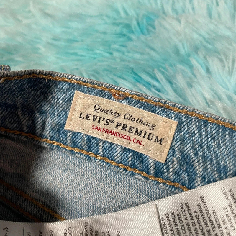 Light Blue Levi’s Jeans 501 Straight Leg - 34W 28L