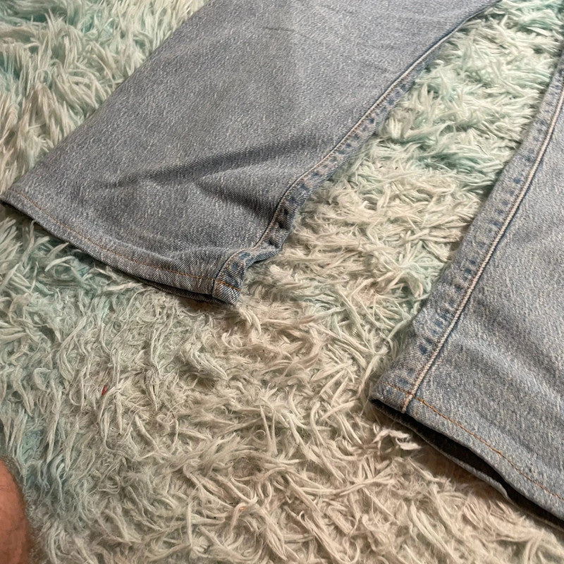 Light Blue Levi’s Jeans 501 Straight Leg - 34W 28L