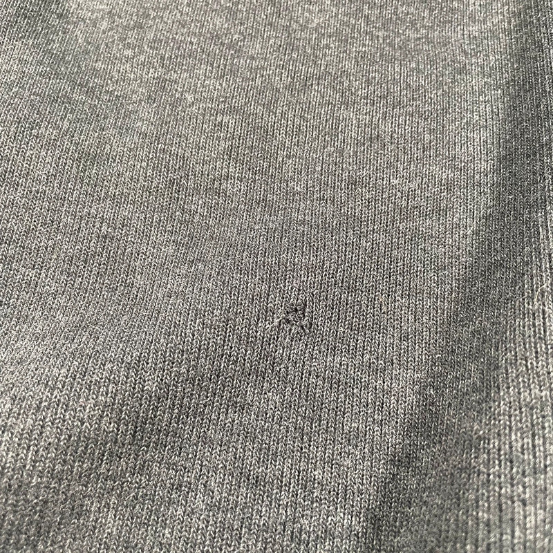 Vintage Grey Polo Ralph Lauren 1/4 Zip Sweatshirt - Large