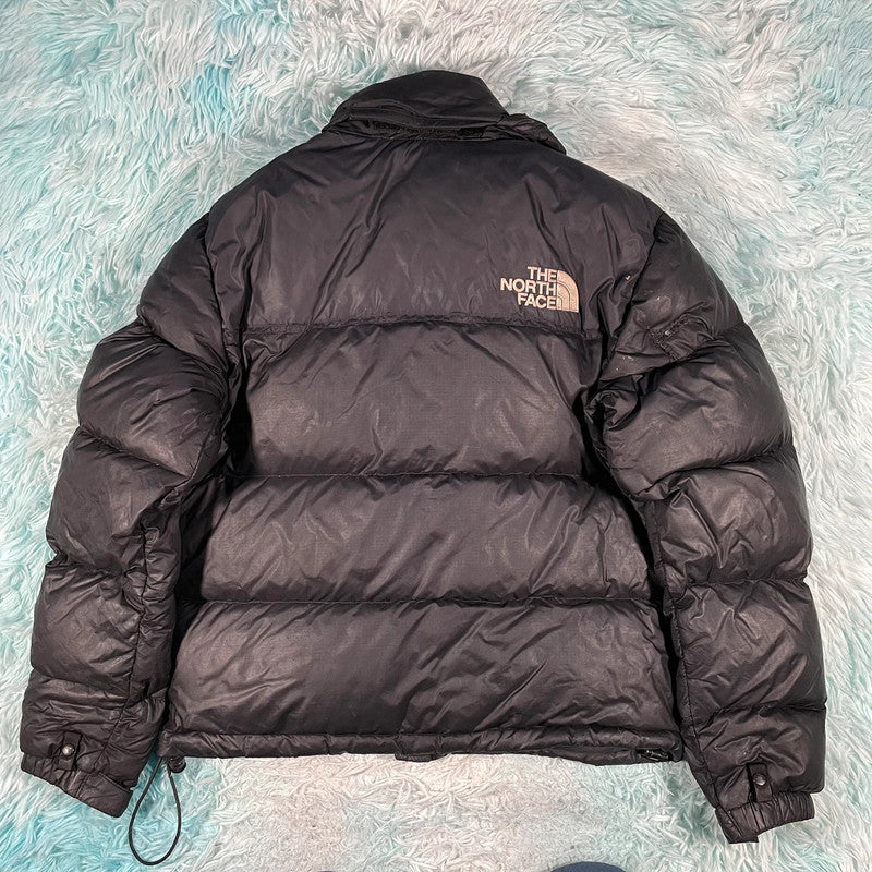 Black The North Face Nupste 700 Down Puffer Jacket - Small