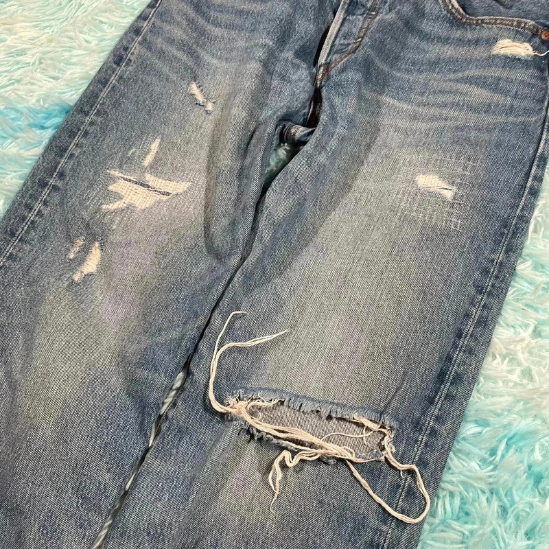 Vintage Levi’s 501 Selvedge Jeans Straight Leg - 28W 30L