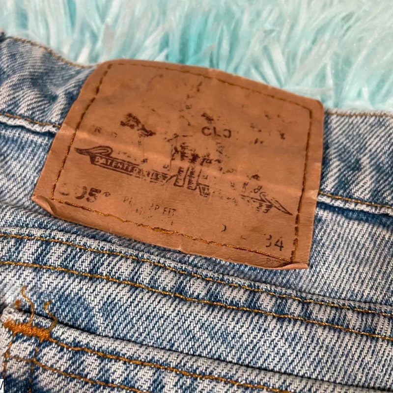 Vintage 80s Levi’s 505 Jeans Straight Leg Orange Tab - 32W 34L