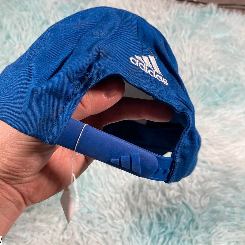 Vintage 90s Blue Schalke Adidas Cap