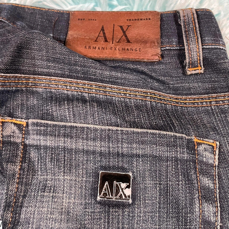 Navy Armani Exchange Jeans Straight Leg - 30W 30L