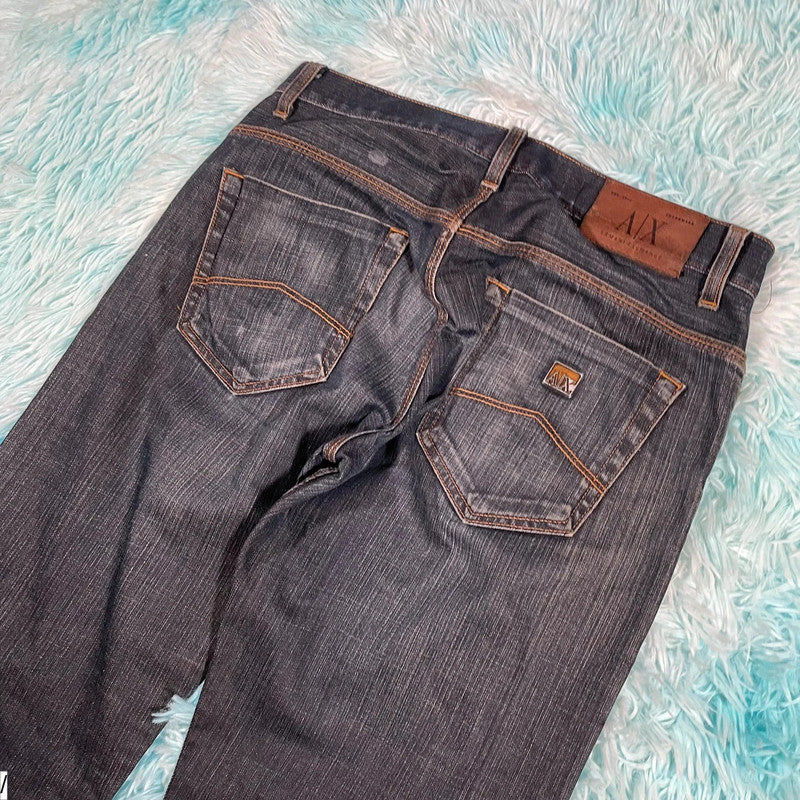 Navy Armani Exchange Jeans Straight Leg - 30W 30L
