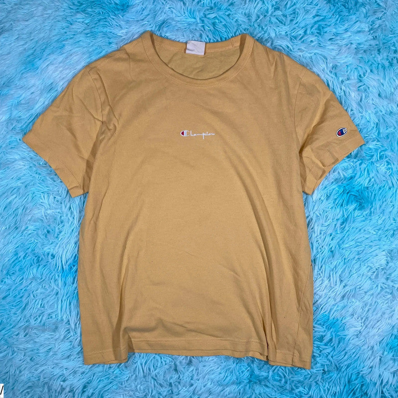 Mustard yellow Champion T Shirt - Medium