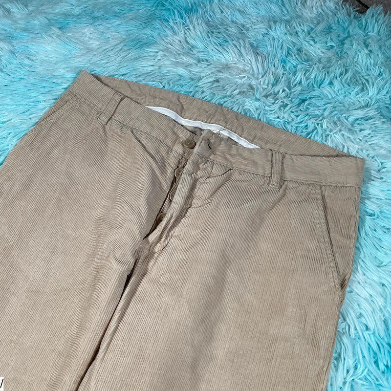 Beige Folk Corduroy Trousers - 36W