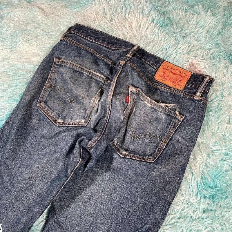 Blue Levi’s 501 jeans Straight Leg - W31 L34