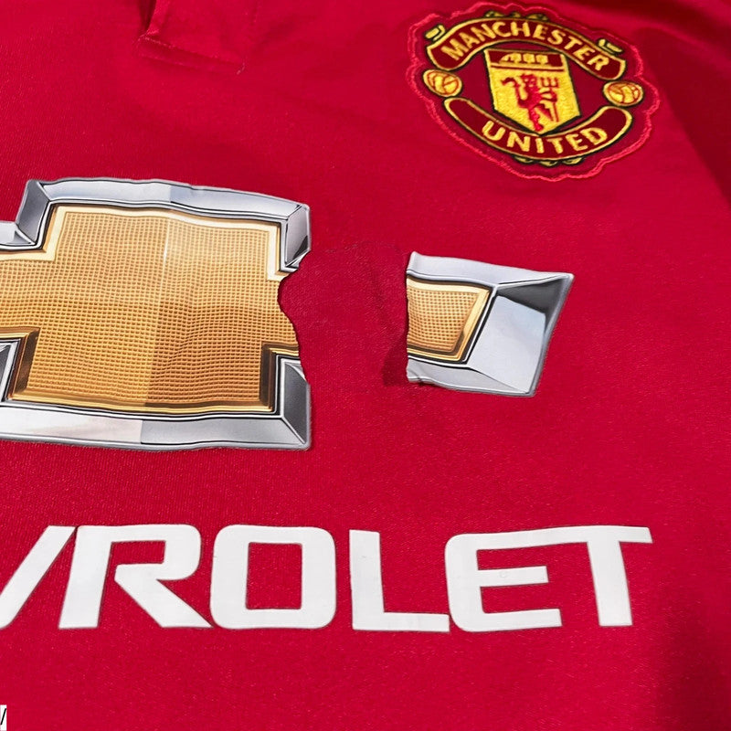 Manchester United Shirt Adidas Chevrolet - Large