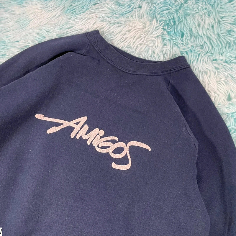 Vintage 90s Navy Amigos Sweatshirt - XL