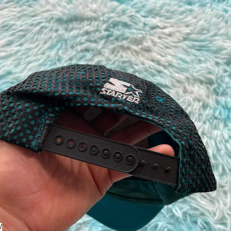 Vintage 90s Charlotte Hornets Starter Cap