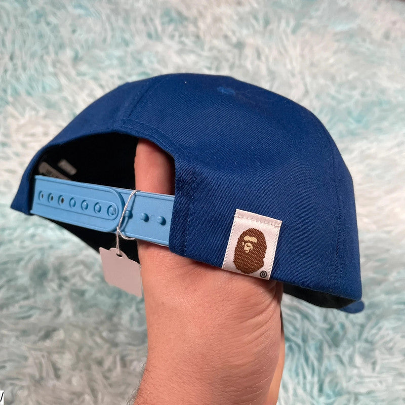 Blue Bape A Bathing Ape Cap Sequin