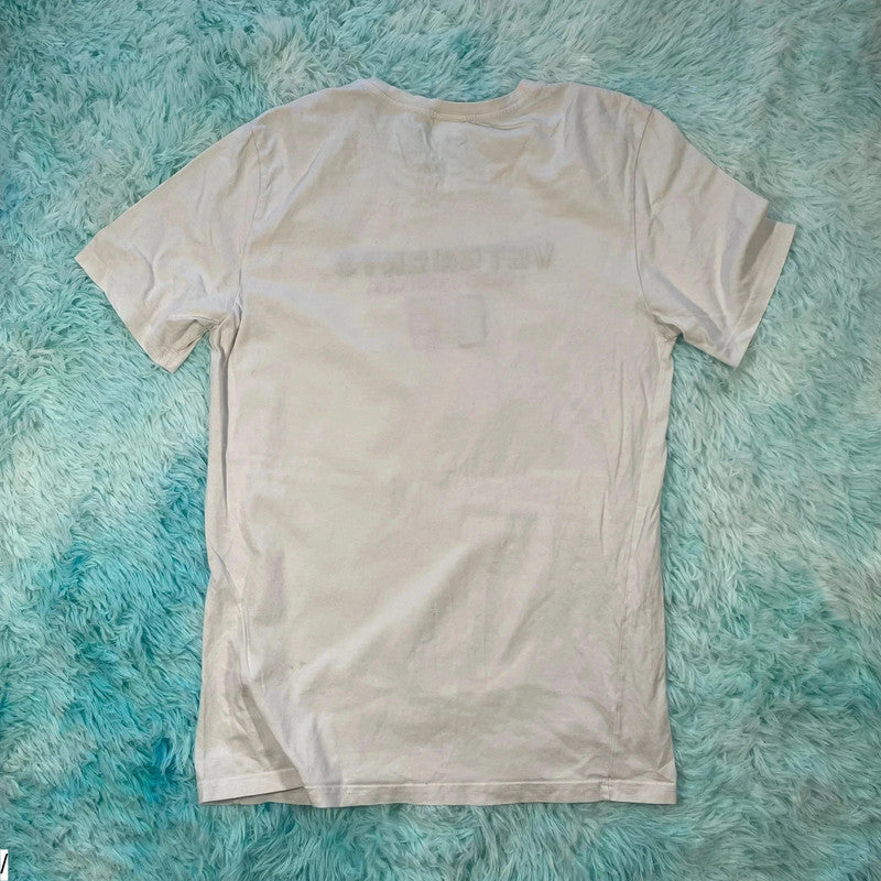 White Vetements Haute Couture T Shirt Spellout 2017