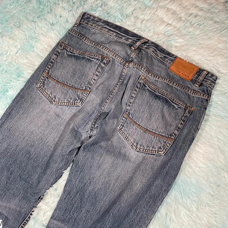 Vintage 00s Blue Ted Baker Jeans Straight Leg 36W 34L