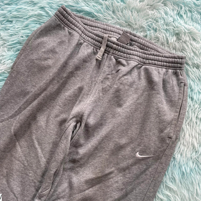 Grey Nike Joggers Baggy Jogging Bottoms - XL