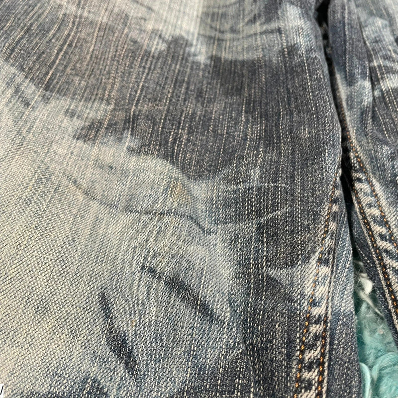 Vintage Levi’s 505 Jeans Straight Leg Bleach Dyed - 36W 32L