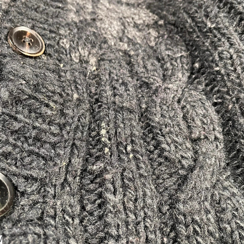 Grey AllSaints Handmade Knitted Cardigan - Mediun