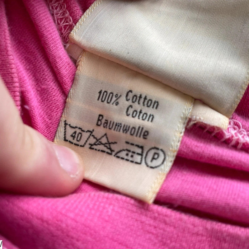 Vintage 90s Pink Graphic T Shirt - XXL