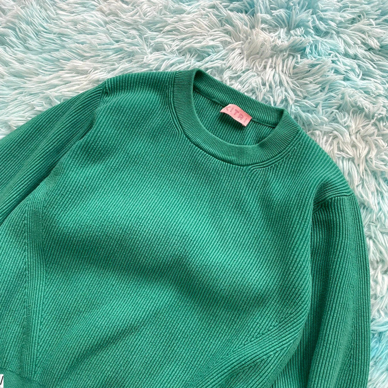 Turquoise Kitri Knitted Jumper - Small