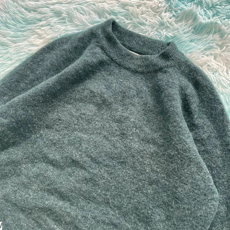Deep Green Samsøe Samsøe Knitted Jumper - XS