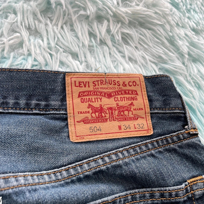 Vintage Levi’s 504 Jeans Straight Leg - W34 L32